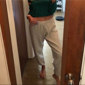 Gray Hanes Sweatpants SZ Sm